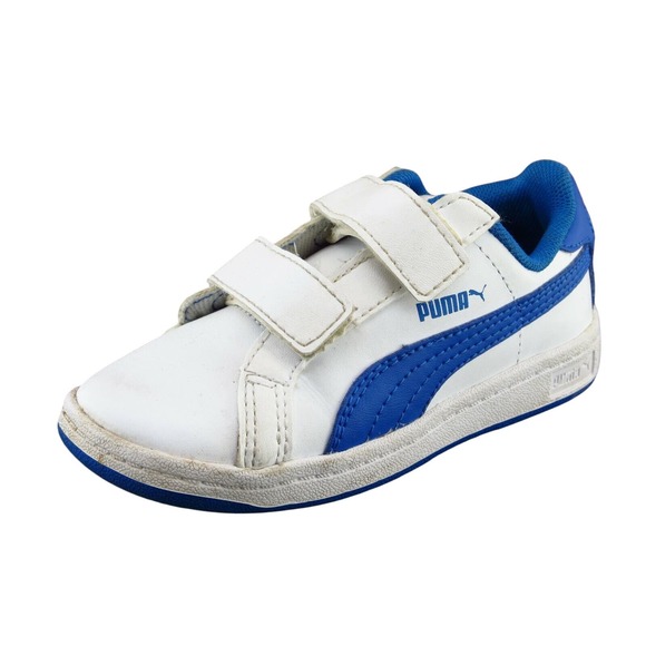 PUMA Toddler Unisex‎ 8 Medium White Running Synthetic 357339 - Picture 1 of 6